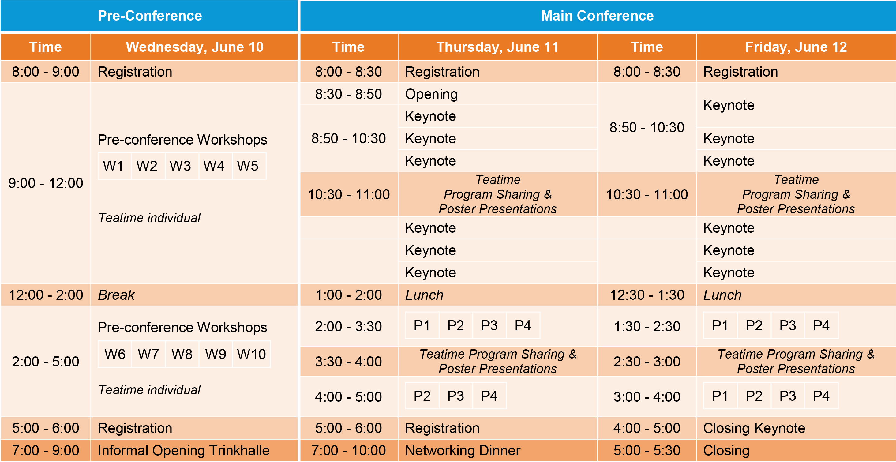 Draft Schedule for FCEI 2026