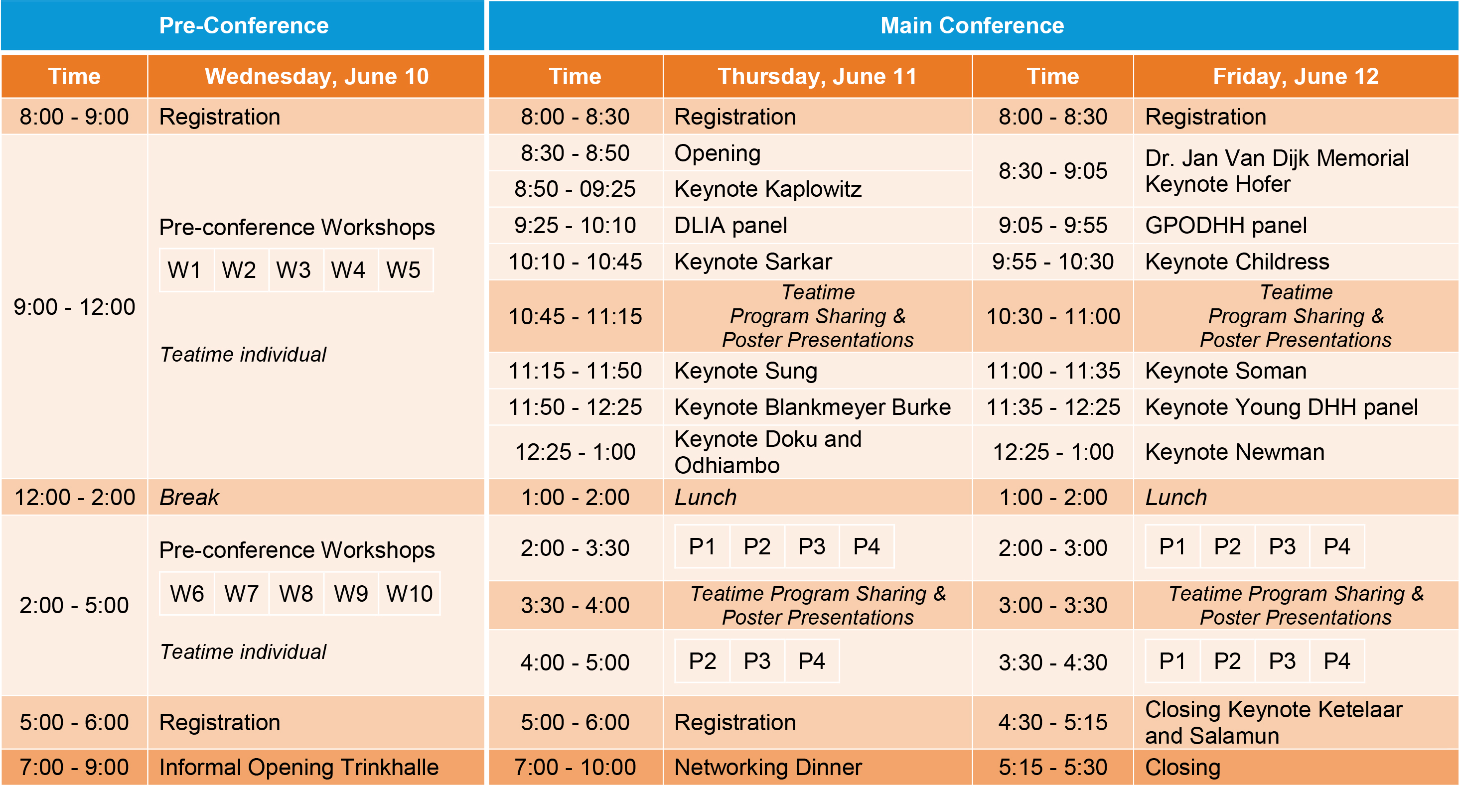 Draft Schedule for FCEI 2026